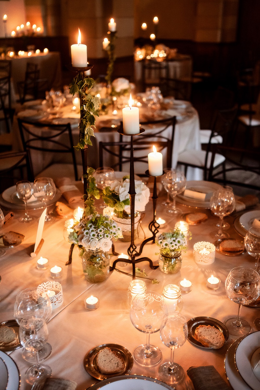 Wedding decoration in Tuscany Villa